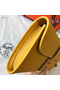 Hermes Jige Elan 29 Clutch In Yellow Epsom Leather  Replica