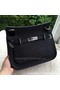 Hermes Jypsiere 31CM Shoulder Bag Calfskin Leather H0880 Black  Replica