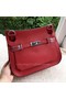 Hermes Jypsiere 31CM Shoulder Bag Calfskin Leather H0880 Red  Replica