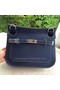 Hermes Jypsiere 31CM Shoulder Bag Calfskin Leather H0880 Royal  Replica
