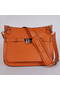 Hermes Jypsiere 34CM Shoulder Bag Silver Hardware Orange  Replica