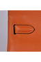 Hermes Jypsiere 34CM Shoulder Bag Silver Hardware Orange  Replica