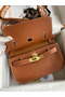 Hermes Jypsiere Mini Handmade Bag In Gold Evercolor Calfskin  Replica