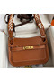 Hermes Jypsiere Mini Handmade Bag In Gold Evercolor Calfskin  Replica