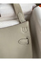Hermes Jypsiere Mini Handmade Bag In Grey Swift Calfskin  Replica