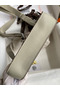 Hermes Jypsiere Mini Handmade Bag In Grey Swift Calfskin  Replica