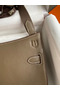 Hermes Jypsiere Mini Handmade Bag In Taupe Swift Calfskin  Replica