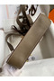 Hermes Jypsiere Mini Handmade Bag In Taupe Swift Calfskin  Replica