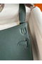 Hermes Jypsiere Mini Handmade Bag In Vert Rousseau Swift Calfskin  Replica
