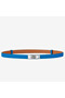 Hermes Kelly 18 Belt In Blue Epsom Leather  Replica