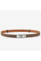 Hermes Kelly 18 Belt In Taupe Epsom Leather  Replica