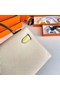 Hermes Kelly 19cm Shoulder Bags Epsom Leather KL19 Gold hardware Cream&yellow  Replica