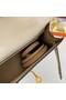 Hermes Kelly 19cm Shoulder Bags Epsom Leather KL19 Gold hardware Pearl grey  Replica