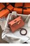 Hermes Kelly 19cm Shoulder Bags Epsom Leather KL19 pink  Replica