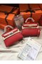 Hermes Kelly 19cm Shoulder Bags Epsom Leather KL19 rose  Replica