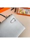 Hermes Kelly 19cm Shoulder Bags Epsom Leather KL19 Silver hardware Glacier blue  Replica