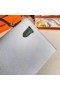 Hermes Kelly 19cm Shoulder Bags Epsom Leather KL19 Silver hardware light blue&green  Replica