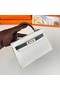 Hermes Kelly 19cm Shoulder Bags Epsom Leather KL19 Silver hardware white&black  Replica