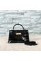 Hermes Kelly 19cm Tote Bag crocodile Leather KL19 Black  Replica