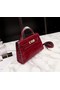 Hermes Kelly 19cm Tote Bag crocodile Leather KL19 fuchsia  Replica