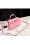 Hermes Kelly 19cm Tote Bag crocodile Leather KL19 pink  Replica