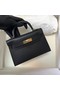 Hermes Kelly 20cm Tote Bag Original Leather KL20 black  Replica