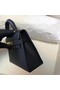 Hermes Kelly 20cm Tote Bag Original Leather KL20 black  Replica