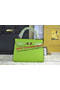 Hermes Kelly 22cm Tote Bag Calfskin Leather Green  Replica
