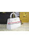 Hermes Kelly 22cm Tote Bag Calfskin Leather White  Replica