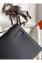 Hermes Kelly 22cm Tote Bag Original Leather KL22 Black  Replica