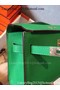 Hermes Kelly 22cm Tote Bag Original Leather KL22 Green  Replica