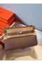 Hermes Kelly 22cm Tote Bag Original Leather KL22 Grey  Replica