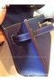 Hermes Kelly 22cm Tote Bag Original Leather KL22 Royal  Replica