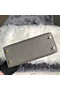Hermes Kelly 25cm Handmade Bag In Gris Asphalt Ostrich Skin  Replica
