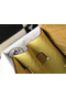 Hermes Kelly 25cm Handmade Bag In Jaune Poussin Embossed Crocodile Leather  Replica