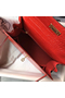 Hermes Kelly 25cm Handmade Bag In Red Embossed Crocodile Leather  Replica