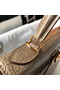 Hermes Kelly 25cm Handmade Bag In Taupe Embossed Crocodile Leather  Replica