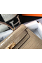 Hermes Kelly 25cm Handmade Bag In Taupe Embossed Crocodile Leather  Replica
