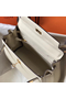 Hermes Kelly 25cm Retourne Bag In Craie Clemence Leather  Replica