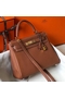 Hermes Kelly 25cm Retourne Bag In Gold Clemence Leather  Replica
