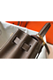 Hermes Kelly 25cm Retourne Bag In Taupe Clemence Leather  Replica