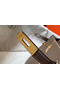 Hermes Kelly 25cm Retourne Bag In Taupe Clemence Leather  Replica