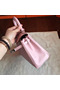 Hermes Kelly 25cm Retourne Handmade Bag In Rose Dragee Swift Leather  Replica