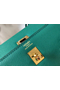 Hermes Kelly 25cm Sellier Bag In Malachite Epsom Leather  Replica