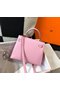 Hermes Kelly 25cm Sellier Bag In Mauve Sylvestre Epsom Leather  Replica