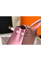 Hermes Kelly 25cm Sellier Bag In Mauve Sylvestre Epsom Leather  Replica