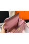 Hermes Kelly 25cm Sellier Bag In Mauve Sylvestre Epsom Leather  Replica