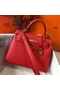 Hermes Kelly 25cm Sellier Bag In Piment Epsom Leather  Replica