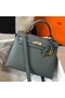Hermes Kelly 25cm Sellier Bag In Vert Amande Epsom Leather  Replica