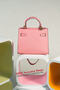 Hermes Kelly 25cm Tote Bag Togo Leather K2138 Pink  Replica